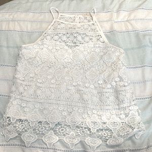 White Blouse from Rebellion for $11. Size Large.